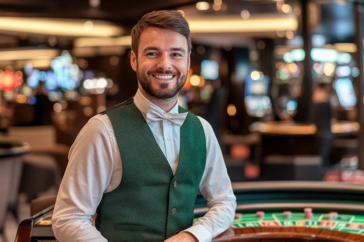 Antarmuka aplikasi mobile viobet menampilkan live-dealer tables dan sportsbook